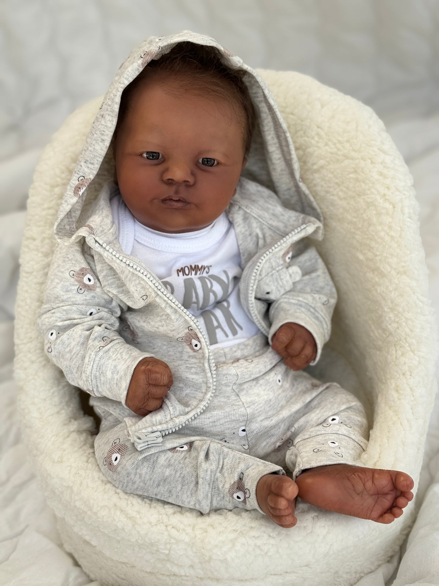 Lavender Reborn Baby Doll Boy